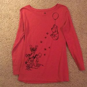 Cute Winnie the Pooh Disney long sleeve